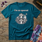 Printify T-Shirt I'm So Spored Too Mushroom T-Shirt Mushroom Magic Mushroom T-Shirt