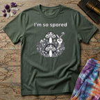 Printify T-Shirt I'm So Spored Too Mushroom T-Shirt Mushroom Magic Mushroom T-Shirt