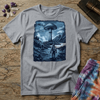Printify T-Shirt Interplanetary Mushroom T-Shirt Mushroom Magic Mushroom T-Shirt