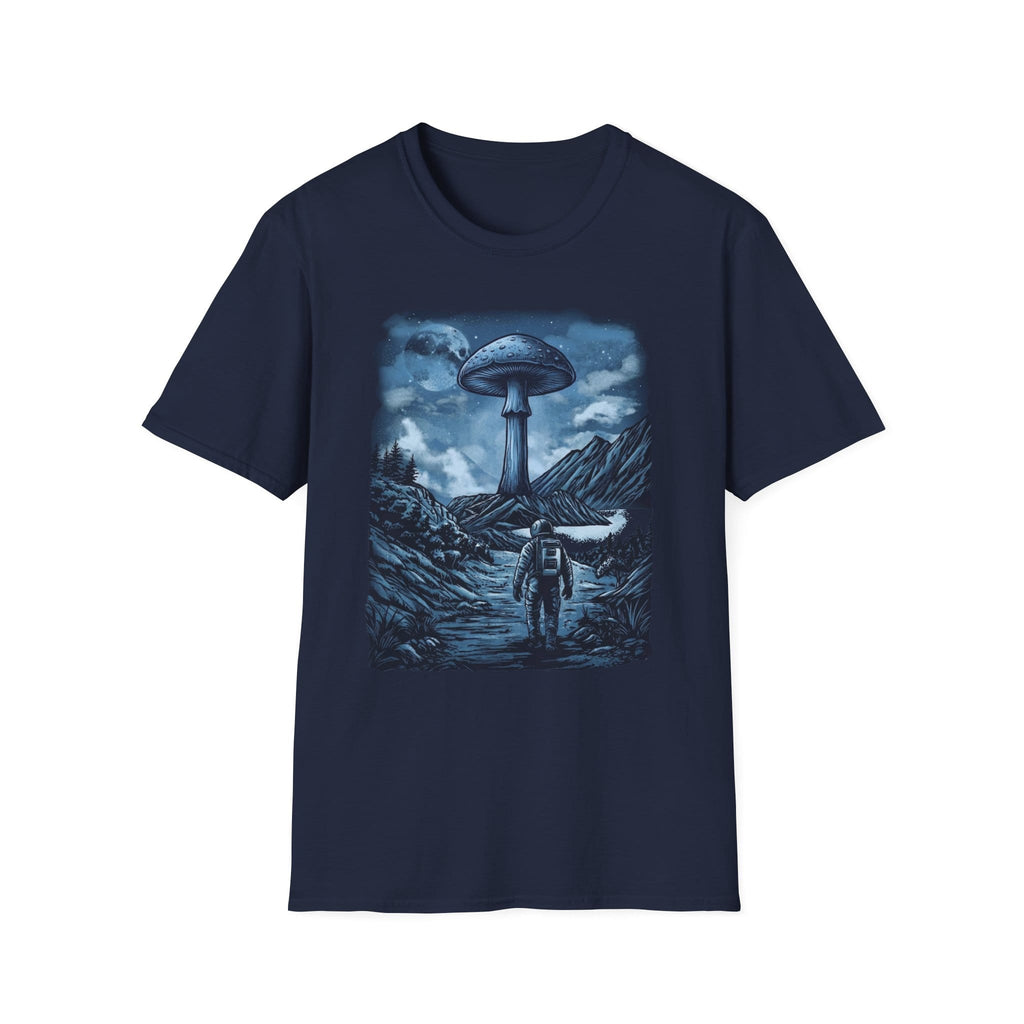 Printify T-Shirt Interplanetary Mushroom T-Shirt Mushroom Magic Mushroom T-Shirt