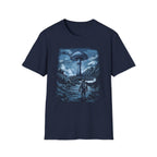 Printify T-Shirt Interplanetary Mushroom T-Shirt Mushroom Magic Mushroom T-Shirt
