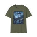 Printify T-Shirt Interplanetary Mushroom T-Shirt Mushroom Magic Mushroom T-Shirt
