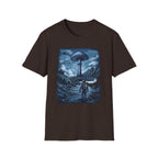 Printify T-Shirt Interplanetary Mushroom T-Shirt Mushroom Magic Mushroom T-Shirt