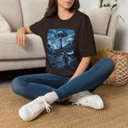 Printify T-Shirt Interplanetary Mushroom T-Shirt Mushroom Magic Mushroom T-Shirt
