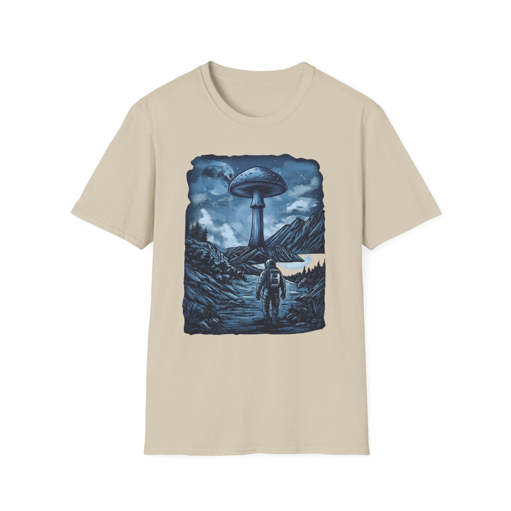 Printify T-Shirt Interplanetary Mushroom T-Shirt Mushroom Magic Mushroom T-Shirt