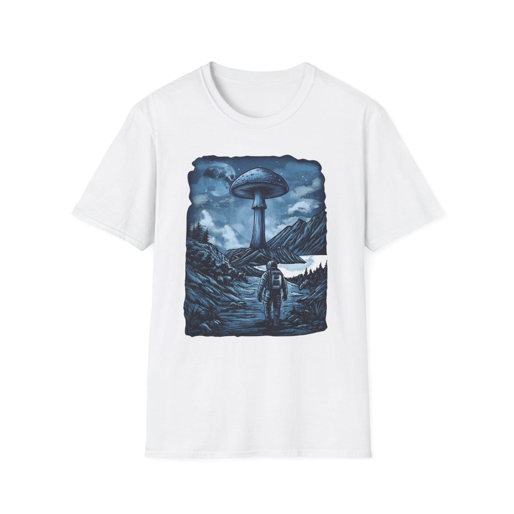 Printify T-Shirt Interplanetary Mushroom T-Shirt Mushroom Magic Mushroom T-Shirt