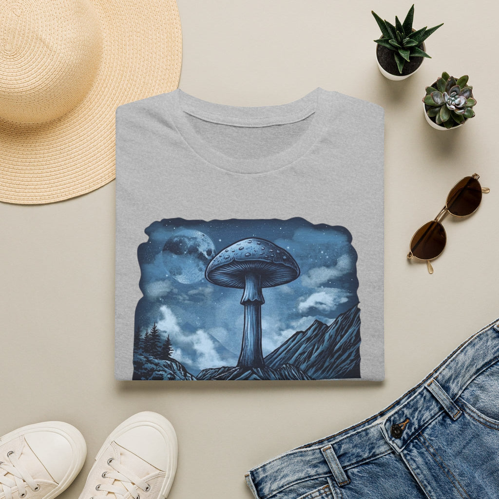Printify T-Shirt Interplanetary Mushroom T-Shirt Mushroom Magic Mushroom T-Shirt