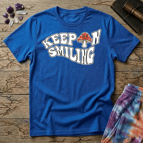 Keep On Smiling Mushroom T-Shirt