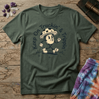 Printify T-Shirt Keep On Truckin & Trippin Mushroom T-Shirt Mushroom Magic Mushroom T-Shirt
