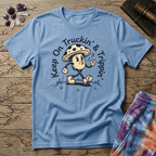 Printify T-Shirt Keep On Truckin & Trippin Mushroom T-Shirt Mushroom Magic Mushroom T-Shirt