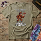 Printify T-Shirt Let Me Stop You Right There T-Shirt Mushroom Magic Mushroom T-Shirt