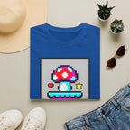 Printify T-Shirt Level Up Your Mind Mushroom T-Shirt Mushroom Magic Mushroom T-Shirt