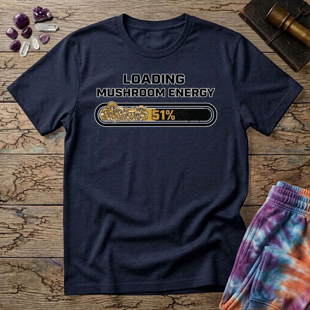 Printify T-Shirt Loading Mushroom Energy T-Shirt Mushroom Magic Mushroom T-Shirt