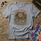 Printify T-Shirt Lost In The Frequency Mushroom T-Shirt Mushroom Magic Mushroom T-Shirt