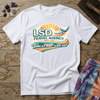 Printify T-Shirt LSD Travel Agency T-Shirt Mushroom Magic Mushroom T-Shirt