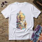 Printify T-Shirt Mahatma Gandhi Mushroom T-Shirt Mushroom Magic Mushroom T-Shirt