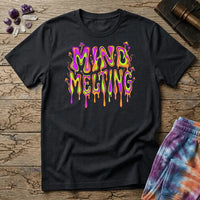 Printify T-Shirt Mind Melting Psychedelic T-Shirt Mushroom Magic Mushroom T-Shirt
