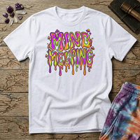 Printify T-Shirt Mind Melting Psychedelic T-Shirt Mushroom Magic Mushroom T-Shirt