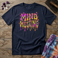 Printify T-Shirt Mind Melting Psychedelic T-Shirt Mushroom Magic Mushroom T-Shirt