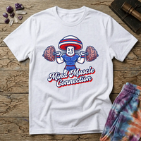 Printify T-Shirt Mind Muscle Connection Mushroom T-Shirt Mushroom Magic Mushroom T-Shirt