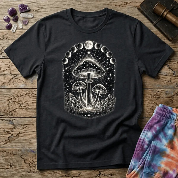 Moon Phase Shrooms T-Shirt