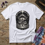 Printify T-Shirt Moon Phase Shrooms T-Shirt Mushroom Magic Mushroom T-Shirt
