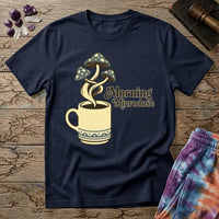Printify T-Shirt Morning Microdose Mushroom T-Shirt Mushroom Magic Mushroom T-Shirt