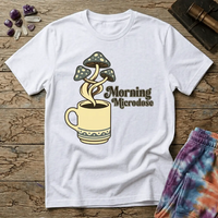 Printify T-Shirt Morning Microdose Mushroom T-Shirt Mushroom Magic Mushroom T-Shirt
