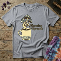 Printify T-Shirt Morning Microdose Mushroom T-Shirt Mushroom Magic Mushroom T-Shirt