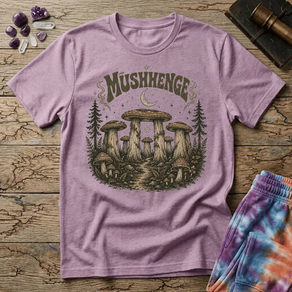 Mushenge Mushroom Stonehenge T-Shirt