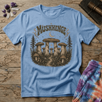 Printify T-Shirt Mushenge Mushroom Stonehenge T-Shirt Mushroom Magic Mushroom T-Shirt
