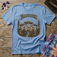 Printify T-Shirt Mushenge Mushroom Stonehenge T-Shirt Mushroom Magic Mushroom T-Shirt