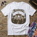 Printify T-Shirt Mushenge Mushroom Stonehenge T-Shirt Mushroom Magic Mushroom T-Shirt