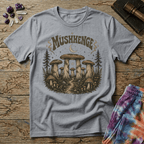 Printify T-Shirt Mushenge Mushroom Stonehenge T-Shirt Mushroom Magic Mushroom T-Shirt