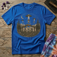 Printify T-Shirt Mushenge Too Stonehenge Mushroom T-Shirt Mushroom Magic Mushroom T-Shirt