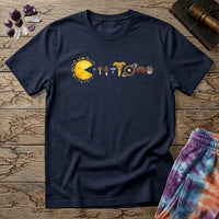 Printify T-Shirt Mushman Eating Mushrooms T-Shirt Mushroom Magic Mushroom T-Shirt
