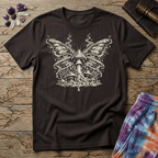 Printify T-Shirt Mushroom Butterfly Metamorphosis T-Shirt Mushroom Magic Mushroom T-Shirt