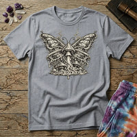 Printify T-Shirt Mushroom Butterfly Metamorphosis T-Shirt Mushroom Magic Mushroom T-Shirt