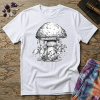 Printify T-Shirt Mushroom Carousel T-Shirt Mushroom Magic Mushroom T-Shirt