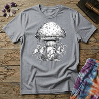 Printify T-Shirt Mushroom Carousel T-Shirt Mushroom Magic Mushroom T-Shirt