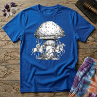 Printify T-Shirt Mushroom Carousel T-Shirt Mushroom Magic Mushroom T-Shirt
