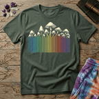 Printify T-Shirt Mushroom Colors T-Shirt Mushroom Magic Mushroom T-Shirt