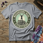 Printify T-Shirt Mushroom Heal Everything T-Shirt Mushroom Magic Mushroom T-Shirt