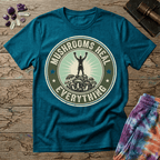 Printify T-Shirt Mushroom Heal Everything T-Shirt Mushroom Magic Mushroom T-Shirt