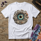 Printify T-Shirt Mushroom Iris Eyeball T-Shirt Mushroom Magic Mushroom T-Shirt