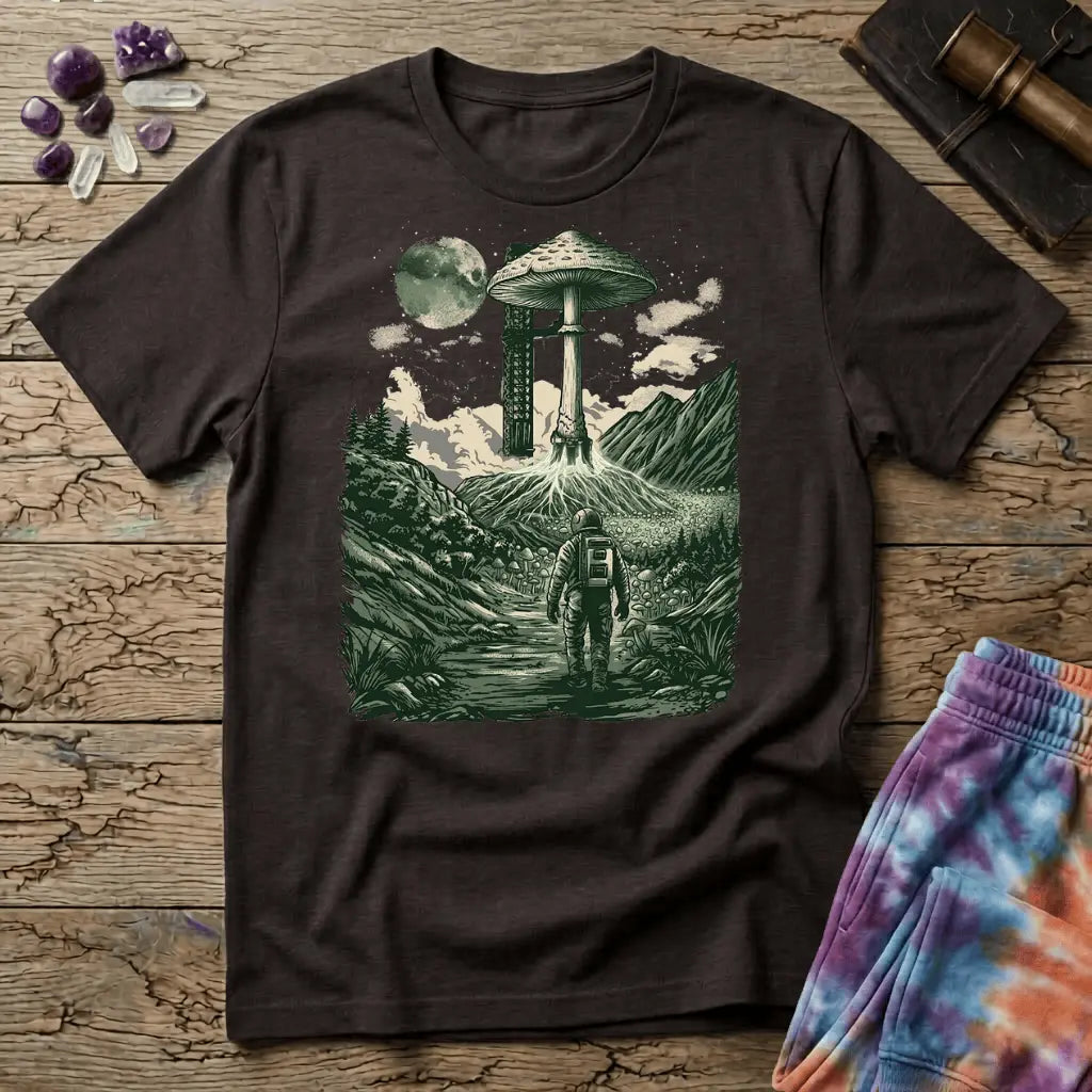 Printify T-Shirt Mushroom Launch T-Shirt Mushroom Magic Mushroom T-Shirt