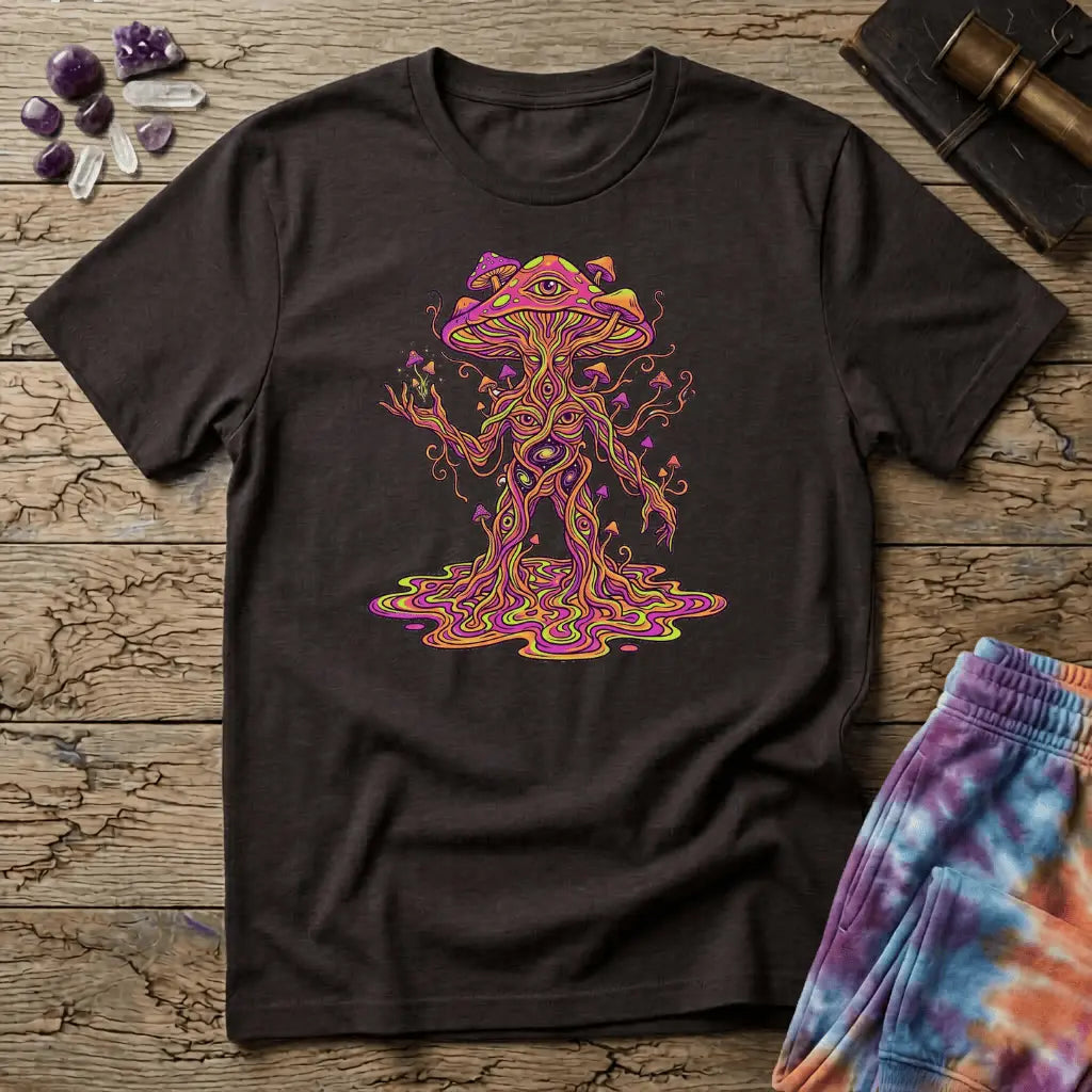 Printify T-Shirt Mushroom Monster T-Shirt Mushroom Magic Mushroom T-Shirt