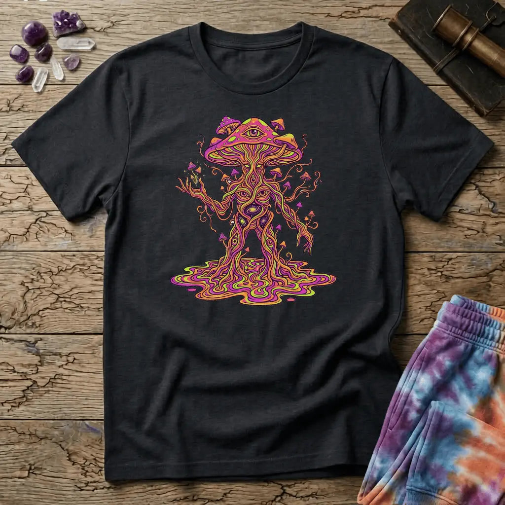 Printify T-Shirt Mushroom Monster T-Shirt Mushroom Magic Mushroom T-Shirt