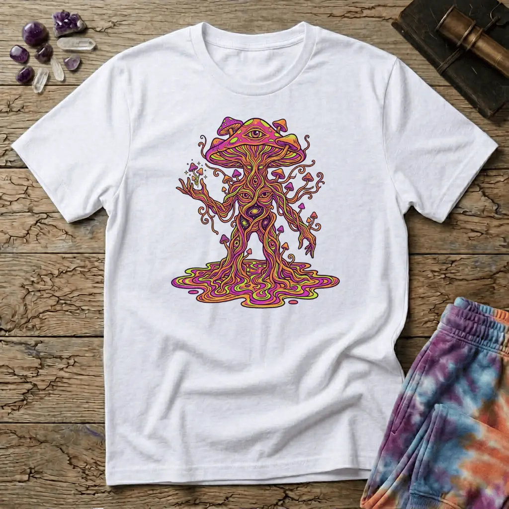Printify T-Shirt Mushroom Monster T-Shirt Mushroom Magic Mushroom T-Shirt