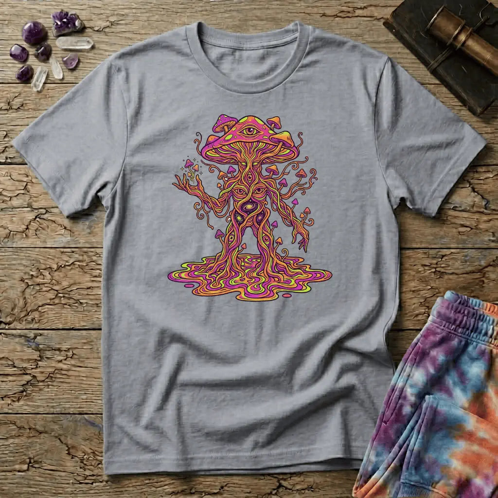 Printify T-Shirt Mushroom Monster T-Shirt Mushroom Magic Mushroom T-Shirt